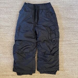 Rawik Black Insulated Snow Pants - Youth Size 5